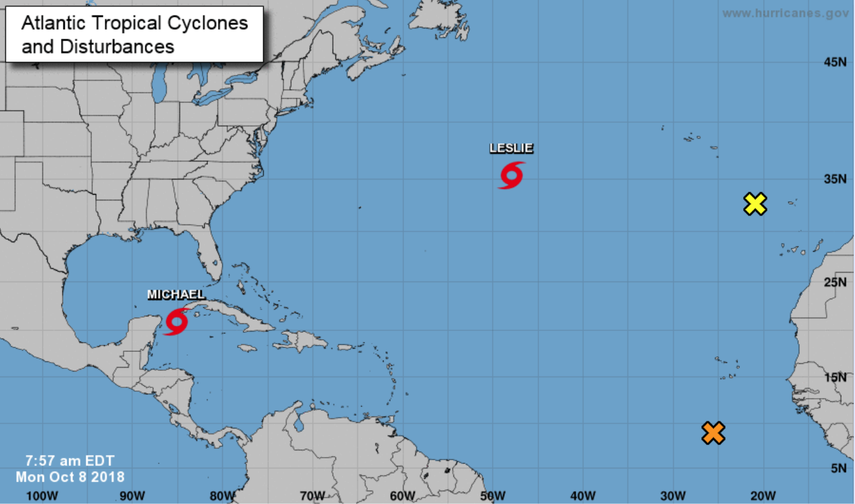 Las autoridades indicaron que hay que monitorear el progreso de la depresión a lo largo del noreste y la costa central del golfo de Estados Unidos.