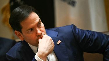 El Secretario de Estado, Marco Rubio, habla durante una reunión del gabinete en la Sala del Gabinete de la Casa Blanca en Washington, DC, el 27 de mayo de 2026.&nbsp;