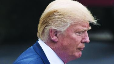Donald Trump, presidente de los Estados Unidos.