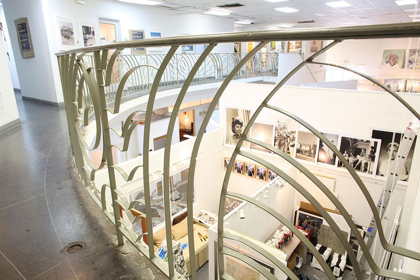 Vista parcial de los estudios habilitados en el interior del edificio. (CORTESÍA)