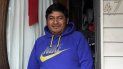 Lucio Perez posa en la puerta de su casa, donde vive con su familia desde marzo, el jueves 8 de julio de 2021 en Springfield, Massachusetts. Hace apenas unos meses, se mudó de la iglesia de Massachusetts en la que ha vivido más de tres años para evitar ser deportado. Lucio Perez posa en la puerta de su casa, donde vive con su familia desde marzo, el jueves 8 de julio de 2021 en Springfield, Massachusetts. Hace apenas unos meses, se mudó de la iglesia de Massachusetts en la que ha vivido más de tres años para evitar ser deportado.