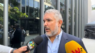 El expresidente colombiano Iván Duque.