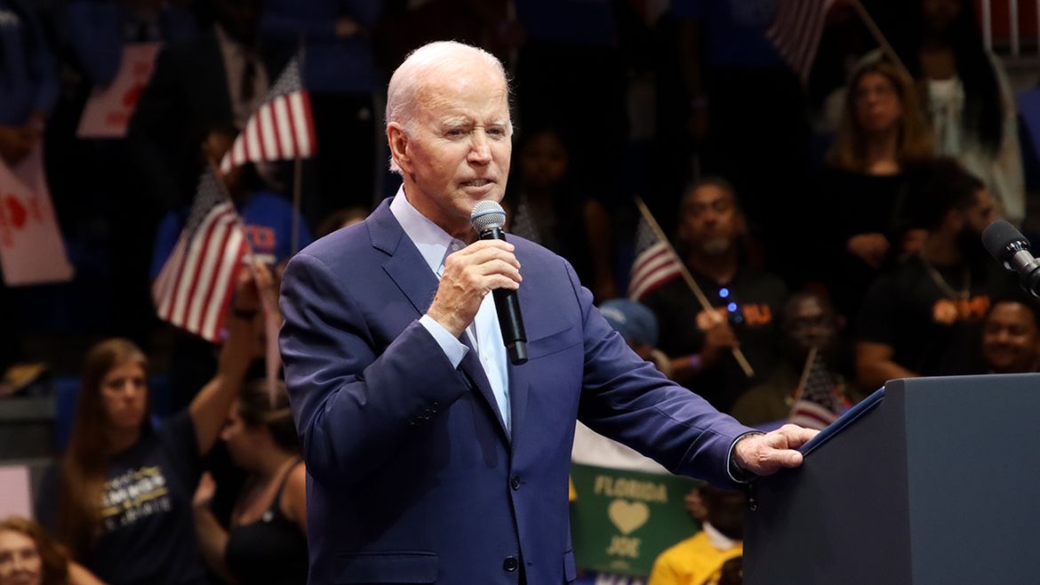 El presidente Joe Biden en Miami-Dade.