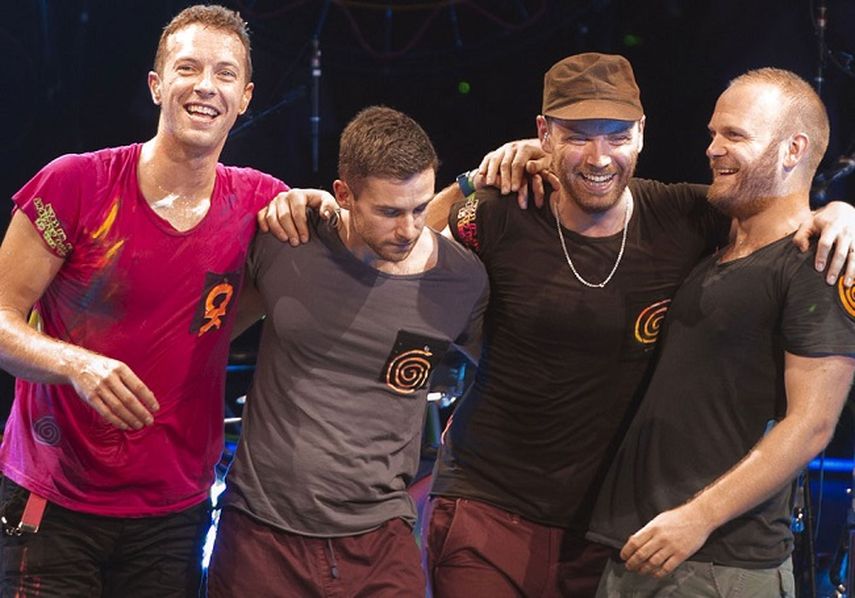 El grupo británico Coldplay. (CORTESÍA)
