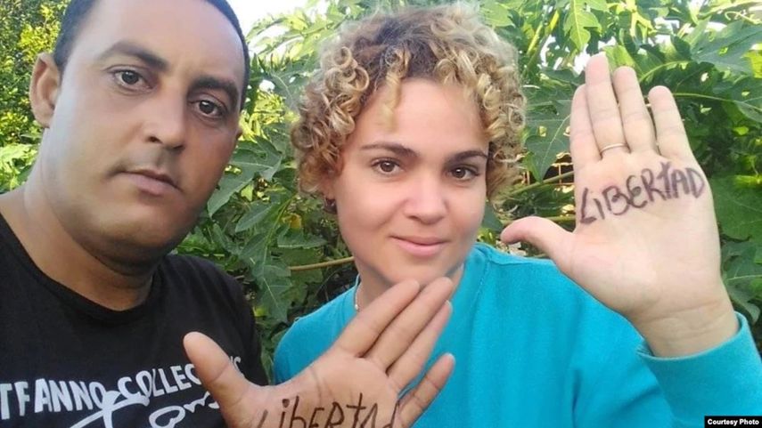 Michael Valladares y María Cristina Garriga.