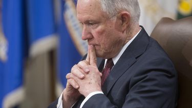 El fiscal general de los Estados Unidos, Jeff Sessions.