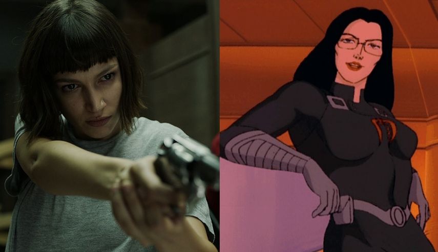 El personaje, que ya apareci&oacute; en G.I. Joe: THe Rise of Cobra interpretada por Sienna Miller, guarda especial rencor a Snake Eyes, a quien culpa por la muerte de su hermano.