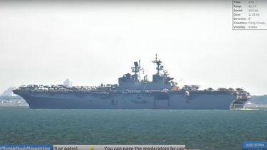 El buque de asalto anfibio USS Iwo Jima (LHD-7) de la @USNavy ha salido oficialmente de Norfolk rumbo a Venezuela.