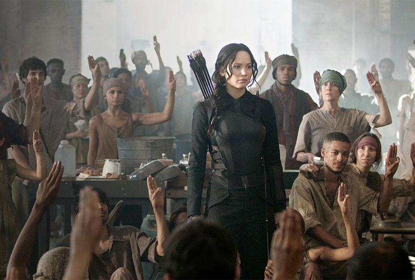 Jennifer Lawrence protagoniza The Hunger Games: Mockingjay - Part 1 (LIONSGATE)