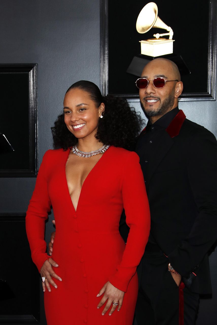 Alicia Keys y su esposo Swizz Beatz.&nbsp;