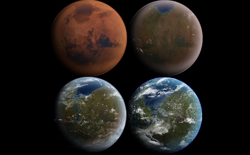 Terraformación de Marte.