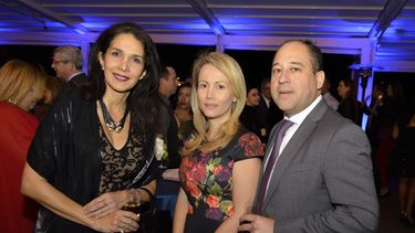 Raúl Diez Canseco, Luciana de la Fuente y Jorge Muñoz Wells, alcalde de Lima, Perú.&nbsp;