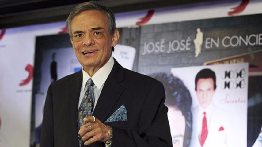 El cantante&nbsp;José José.