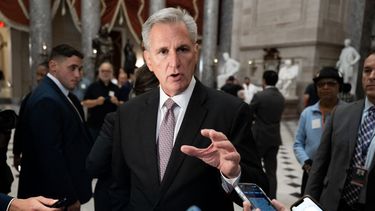 El expresidente de la Cámara de Representantes de Estados Unidos Kevin McCarthy.