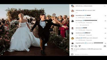 Stefi Roitman y Ricky Montaner.