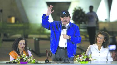 Daniel Ortega, el cuestionado presidente de Nicaragua.