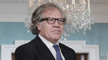 Luis Almagro, secretario general de la Organización de Estados Americanos, OEA.
