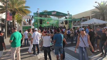 Uno de los escenarios donde este fin de semana se presentan grupos musicales. 