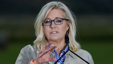La representante republicana Liz Cheney.