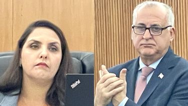 Angélica Pacheco y Esteban Bovo, servidores públicos de Hialeah