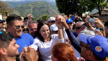 La opositora María Corina Machado.