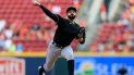 Pablo López, de los Marlins de Miami, lanza durante la primera entrada del juego de béisbol en contra de los Rojos de Cincinnati, el martes 26 de julio de 2022, en Cincinnati. Pablo López, de los Marlins de Miami, lanza durante la primera entrada del juego de béisbol en contra de los Rojos de Cincinnati, el martes 26 de julio de 2022, en Cincinnati.