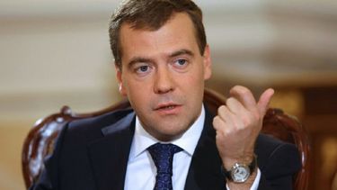 &nbsp;El primer ministro ruso, Dmitri Medvédev.&nbsp;