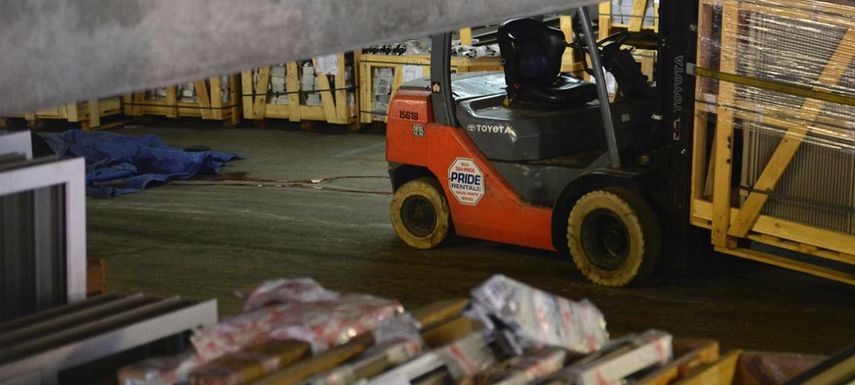 El edificio fue desalojado luego del accidente.&nbsp;