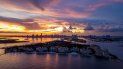 Atardecer en Fisher Island, Florida. Atardecer en Fisher Island, Florida.