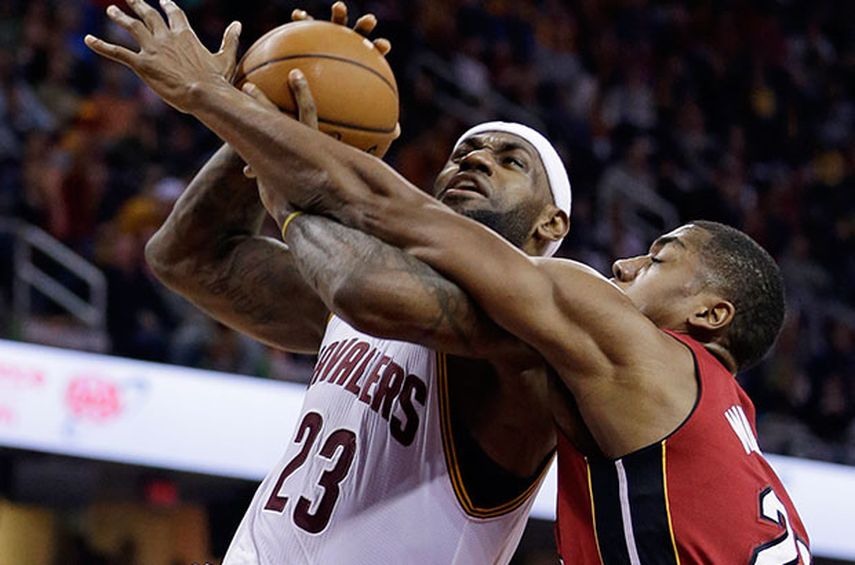  LeBron James fue una pesadilla para sus ex compañeros (AP)