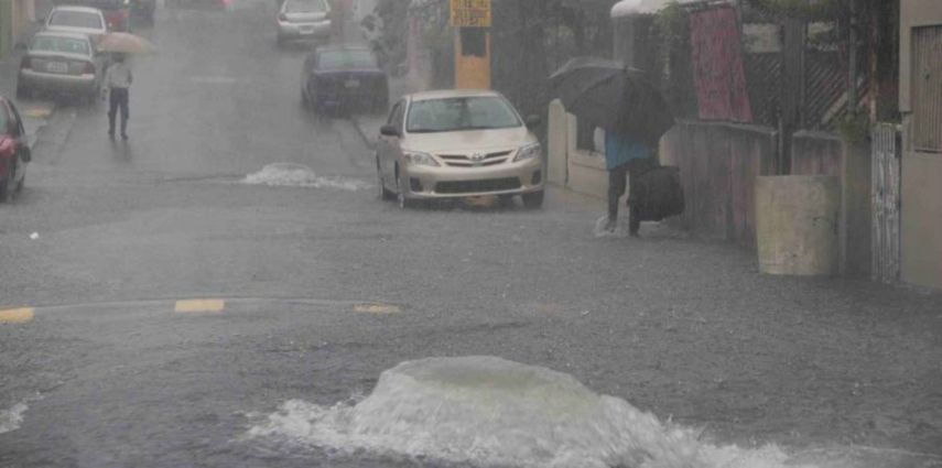 Fuertes precipitaciones en Puerto Rico.&nbsp;