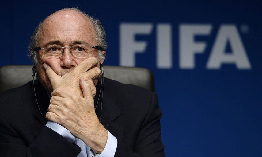 Blatter en rueda de prensa (EFE)