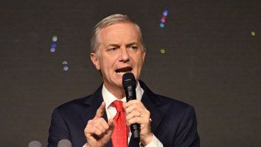 El presidente de Chile, José Antonio Kast, del partido Partido Republicano.