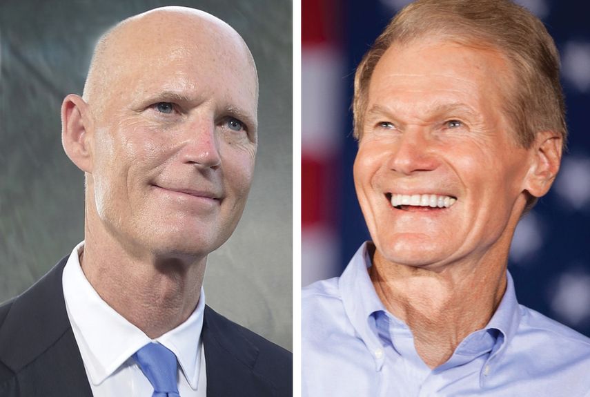 Rick Scott y Bill Nelson compitieron intensamente por representar a la Florida en el Senado de la nación.