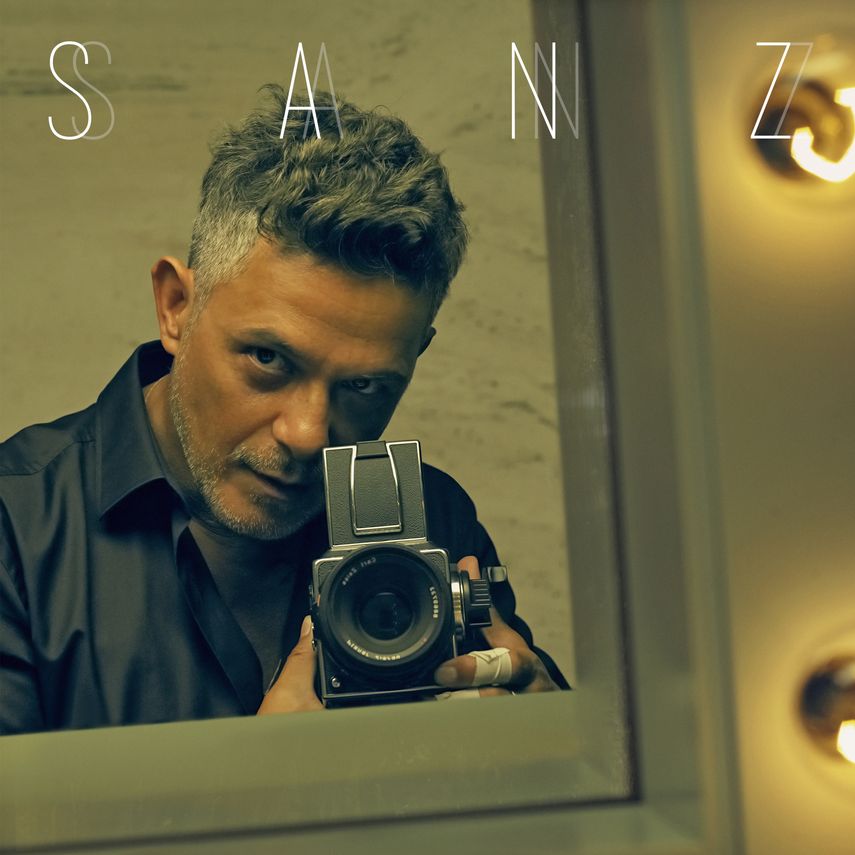 Portada de Sanz, el último álbum de estudio de Alejandro Sanz, lanzado en 2021.