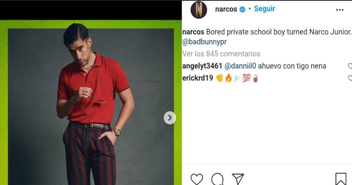 Netflix Narcos: México 3: Las primeras imágenes de Bad Bunny en su debut  como actor