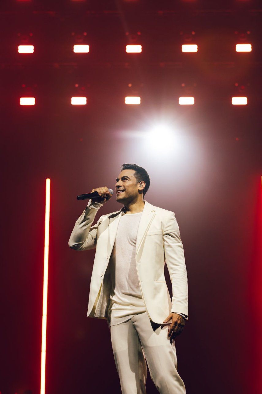 El cantante mexicano Carlos Rivera.&nbsp;