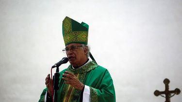 El cardenal nicaragüense Leopoldo Brenes.
