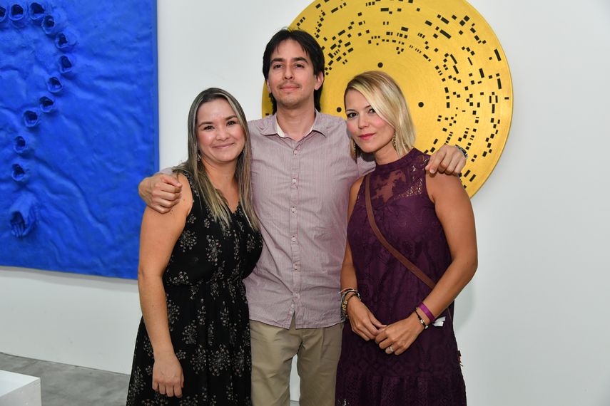 Juliana Ruiz, Carlos Andrés Melo y María Teresa Gómez.