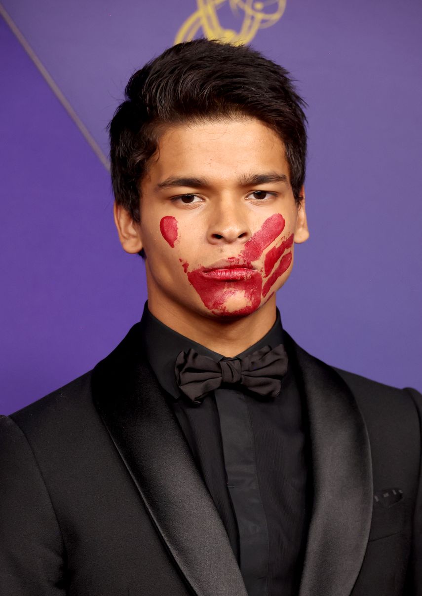 DPharaoh Woon-A-Tai asiste a la 76 edición de los premios Emmy en el Peacock Theatre el 15 de septiembre de 2024 en Los Ángeles, California.