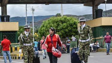 Frontera entre Colombia y Venezuela.