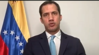 El presidente encargado de Venezuela Juan Guaidó. 