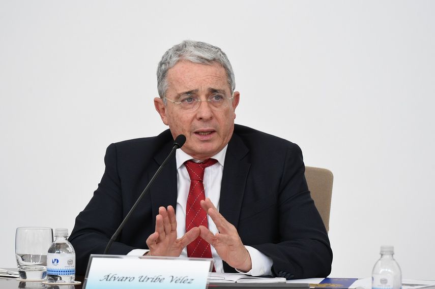 Álvaro Uribe, expresidente de Colombia, 2002-2010.