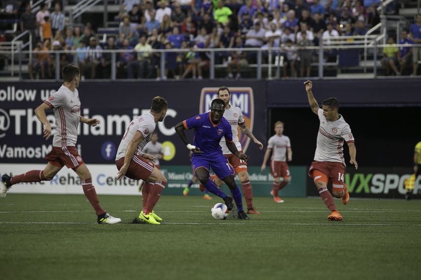 El ghanés, Kwadwo Poku anotó el gol de la victoria para los de Florida en el tercer minuto del agregado.