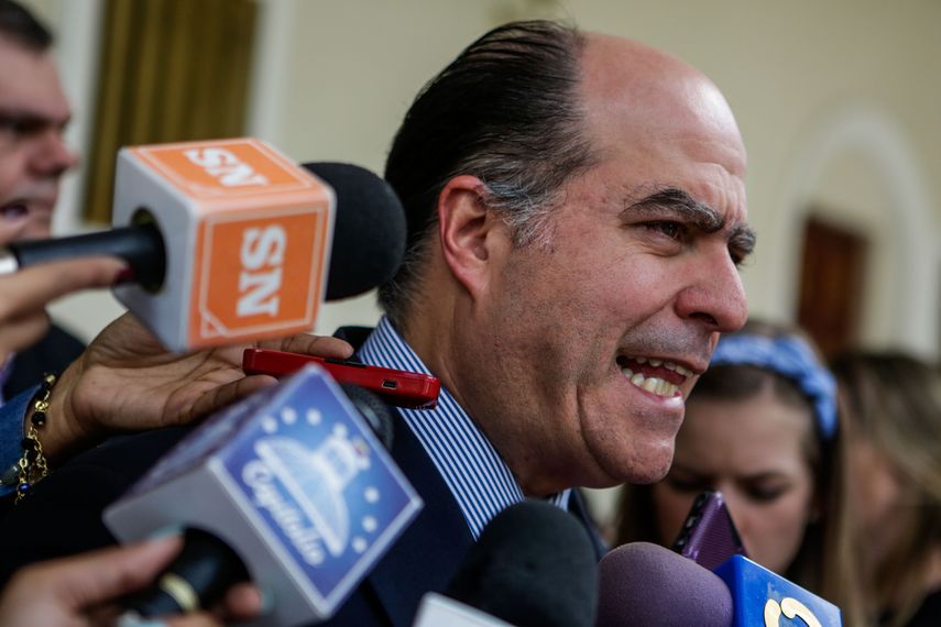 Julio Borges, presidente del parlamento venezolano&nbsp;