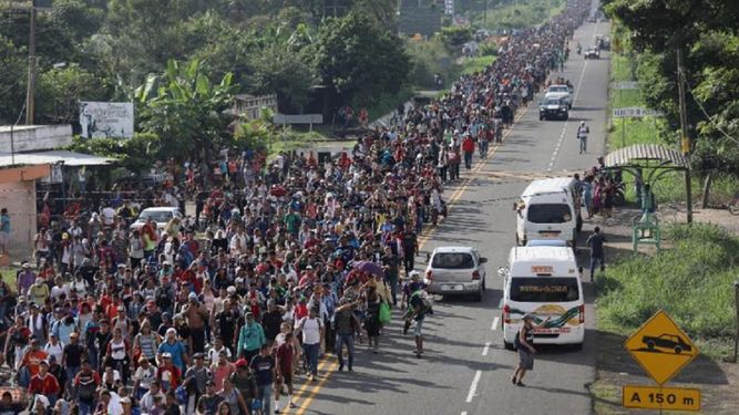 Muchos no quieren permanecer en México sino llegar a Estados Unidos.