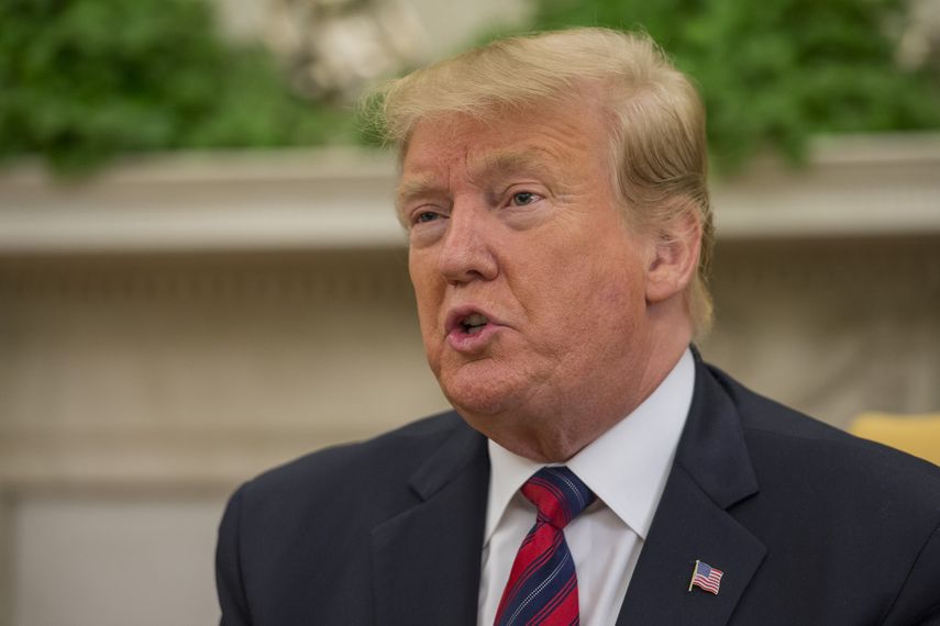 El presidente de EEUU, Donald Trump.