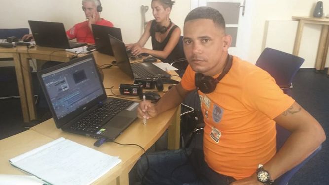 Anderlay Guerra Blanco, periodista de&nbsp;Palenque Visión.