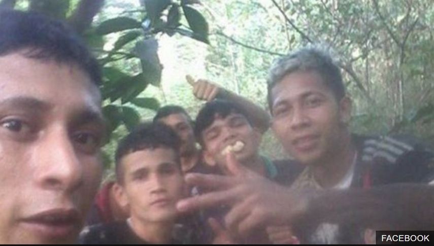 Brayan Bremer, uno de los fugitivos de las cárceles brasileñas, ha estado compartiendo selfies de su huida en redes sociales.