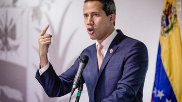 El presidente encargado de Venezuela Juan Guaidó.